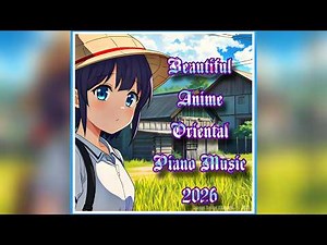 Beautiful Anime Oriental Piano Music 2026 🎹 1 Hour Zen Relaxation, Study & Sleep Playlist