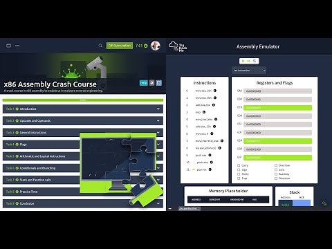 x86 Assembly Crash Course - TryHackMe