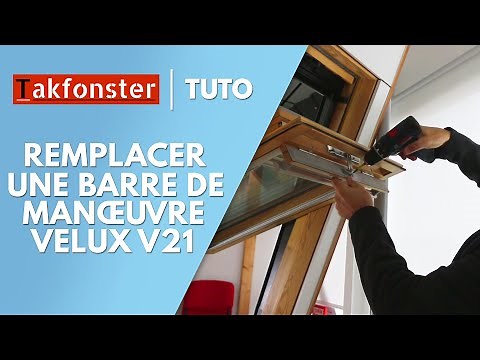 Changing a Velux V21 operating bar in 3 easy steps!