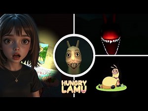 Hungry Lamu 1 & 2 - All Endings and Demo! (Full Story)