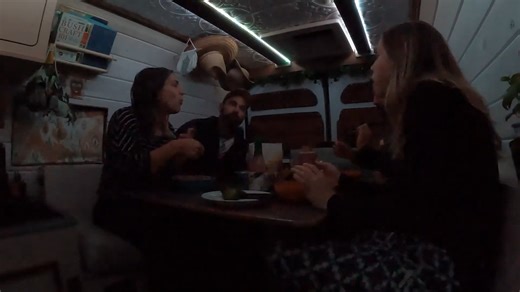 This is what van life feels like when it won’t stop raining