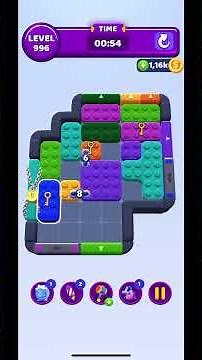 Color Block Jam Level 996 Solution Walkthrough