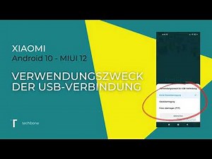 USB-Verbindung festlegen - Xiaomi [Android 10 - MIUI 12]
