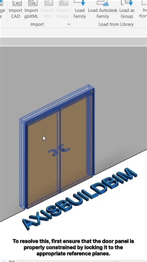 Fixing common Revit family issues for smarter modeling.#RevitTips #BIMWorkflow #RevitFamily #3dmodel