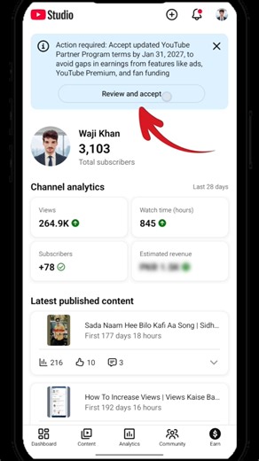 Accept YouTube New Terms Before It's Too Late! ⚠️ Full Tutorial | Waji Khan |