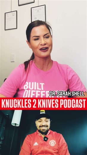 START DRAMA OR START AN OF - Dr. Sarah Shell @BKFC #doctor #fighter #podcast #knuckles2knives