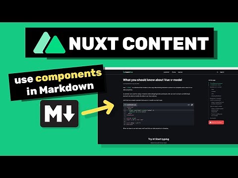 Why You Should Try Nuxt Content