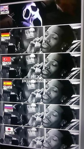 wazzup in different languages scary movie