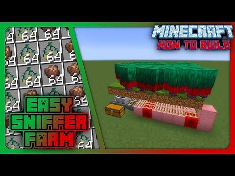 Automatische Sniffer Farm [Torchflower & Pitcher Pod] 🔸 Minecraft 1.21 Tutorial