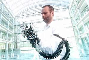 Video Friday: Festo's ExoHand, Russian Robonaut, and Hugvie the Huggable Robot