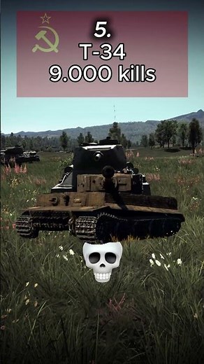 WW2 Tanks/SPGs with the most kills...