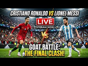 🔴 LIVE: Cristiano Ronaldo vs Lionel Messi | The Ultimate Football Showdown!