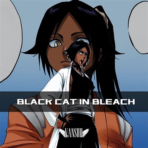 Black Cat of Bleach 😈🐈‍⬛ | Real Power Unleashed #viral #shorts #yoruichi