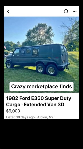 1982 Ford E350 tandem axle