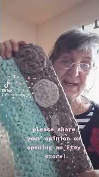 One Hour Crochet - Comfort, Fidget Blanket Complete...#Shortshorts