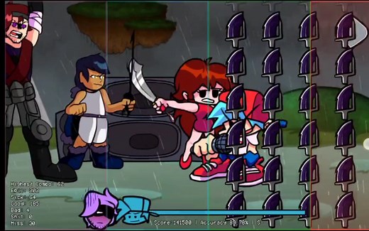 (全站第二！)手机版fnf vs Omega hard 不带装备