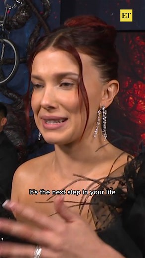 203K views · 5K reactions | Being back on set for ‘Stranger Things’ made Millie Bobby Brown feel like a child again. 凉 | Entertainment Tonight | Facebook