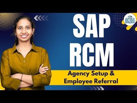 Agency Setup & Employee Referral in SAP RCM | SAP RCM Tutorial | SAP RCM Training | CyberBrainer