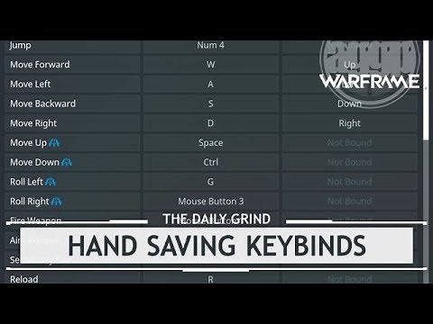 Warframe: Keybinds that Will Save Your Hands [thedailygrind]