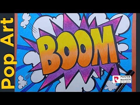 POP ART - HOW TO DRAW POP ART - Graffiti Art
