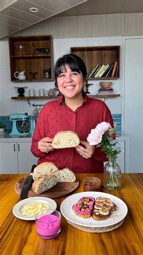 Saloni Kukreja🌷 on Instagram: "Sourdough Toast 2 Ways ♥️ One sweet and one savoury! These toasts are perfect for breakfast, snacks, or even a quick meal. Sourdough Slices - 2 nos Chocolate Peanut Butter - 2 Tbsps Banana - 1/2 no Chocolate Shavings - Garnish Roasted Peanuts - Garnish Beets - 1/4th No (boiled) Hung Curd - 1/2 Cup Sugar - A Pinch Salt - to Taste Lime Juice - 2 Tsps Walnuts - 1 Tbsp Curry Leaves - 4-5 Nos Green Chillies - 1 No Olive Oil - 1/2 Tbsp Process : * For the Savoury Toast