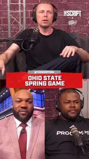 .@CJ1two and @BeanieWells26 are excited to see the new-look Buckeyes this weekend @DaveHolmesTV @drpepper @GJPepsi @OhioStateFB