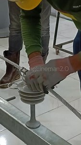 1M views · 12K reactions | Proper Tying on Pin insulator center groove #tatakdprimetrainingservices #pobrenglineman2 #everyoneシ゚ #followerseveryone #Lineman #foryouシ #fypシ゚viralシfypシ゚viralシalシ #fypシ゚viralシ #thankyousirdudzflores | PobrengLineman2.0 | Facebook
