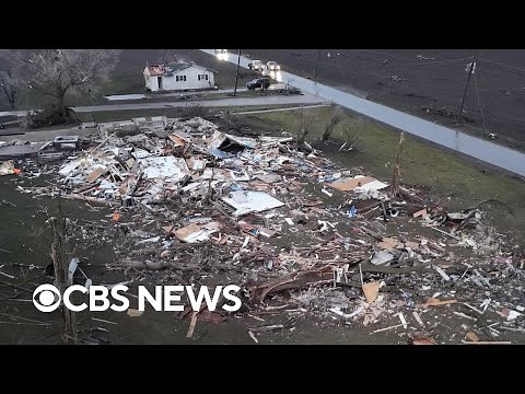 Videos: Damage from devastating tornadoes in Illinois and Indiana