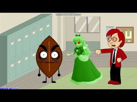 Evil Lava Leafy and Dark Sulfur Princess argue over a book/grounded