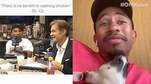 Don’t forget to wash this new episode of #OMKalen! (See what I did there?) | Ellen DeGeneres