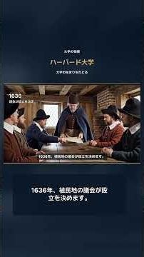 ハーバード大学をつくったのは、ハーバードさん？