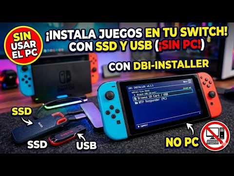COMO INSTALLAR JUEGOS CON DBI-installer USANDO UNA SSD Y UN USB SIN NECESIDAD DE UN ORDENADOR
