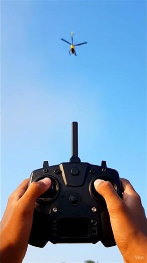 POV: RC Helicopter Flying High in the Sky | Ultra Realistic RC Control 🚁☀️