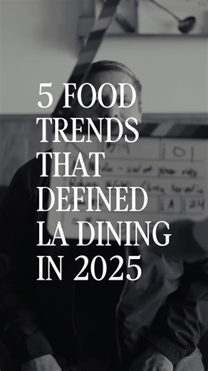 The LA Countdown on Instagram: "The trends that defined LA dining in 2025. From the movements that reshaped how Los Angeles eats to the inescapable items crowding our shelves, we asked some of the city’s most plugged-in voices to reflect on the year that was — and what it says about LA food right now. This is the first installment of our year-end series looking back at 2025 in LA dining. 🎥 Produced by @robert_haleblian 📍 Filmed at @wallflourpizza ⚡ Powered by @itsacquiredtaste #lafoodie"