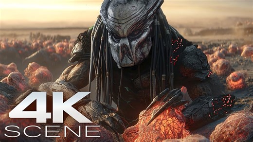 Predator Vs. Arnold Schwarzenegger (4K Blu-ray) Fight Scene | Predator [1987] Action Movie Clips