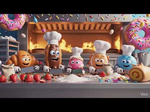 Bakery Bash! 🥐🧁 | Kitchen Sweet Chaos (Animated Adventure)