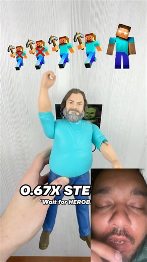 Steve Evolution: Wait for Herobrine! 1 #minecraft #minecraftshorts