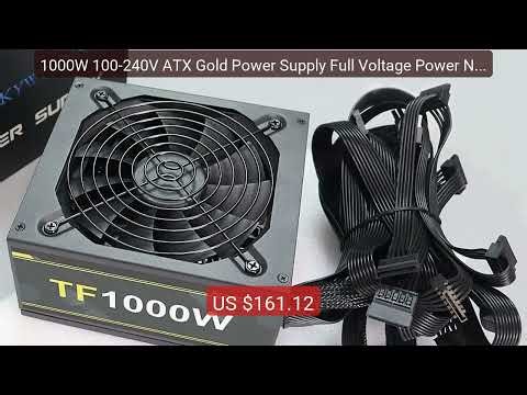 1000W 100-240V ATX Gold Power Supply Full Voltage Power Non-Modular... — Top Rated 2026 | Buy Now!