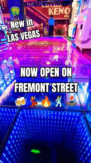 NEW FREMONT STREET LAS VEGAS ADULT ARCADE #shortsfeed #lasvegas