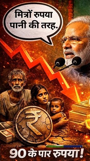 मित्रों,डॉलर के मुकाबले रुपया पानी की तरह पतला हो।#viralvideo #modigovernment