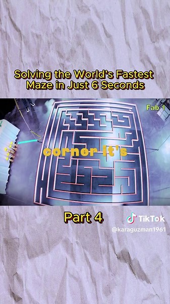 World's Fastest Maze Solved in 6 Seconds