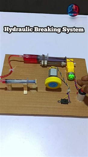 Automatic Hydraulic Brake System 😱 | এমন ব্রেক আগে দেখনি! | SouravX