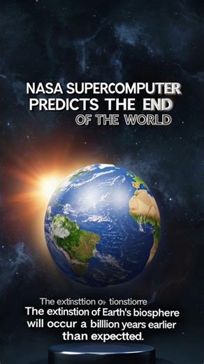 NASA’s Shocking Supercomputer Prediction! 🛑 #nasa