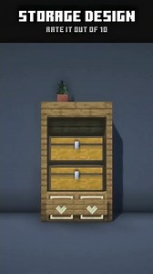 Cool Storage Design in Minecraft 🌸 #4