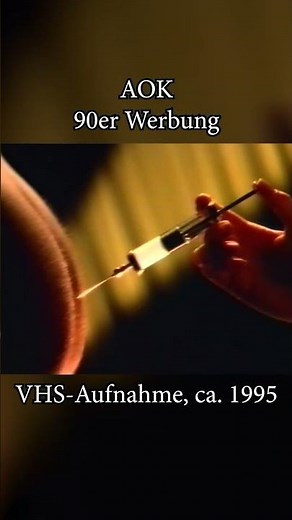 AOK - 90er Werbung (90's Commercial) deutsch / german