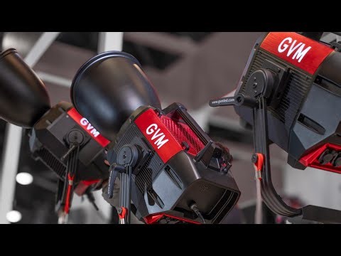 GVM Announces Two 1200W LED Lights and a Compact LED Line