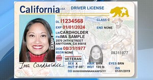 3 gender options available for a California driver's license