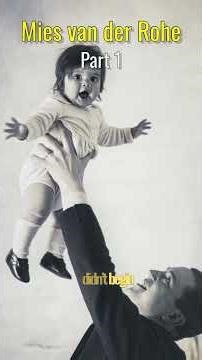 Part 1 - You Know “Less is More”… But This Is What Mies Really Meant #MiesVanDerRohe