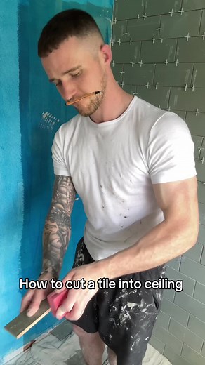 How to Cut a Tile into the Ceiling: A Step-by-Step Tutorial