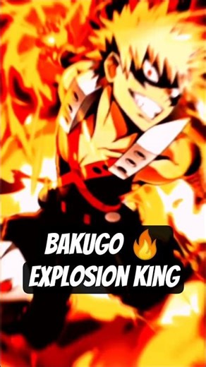 Bakugo 🔥 Explosion King | My Hero Academia Edit #Shorts #amv #anime #myheroacademia #bakugo #mha